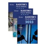 Blackstone's Police Manuals 2023: 3 Volume Pack