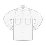 Uniform Shirt - Mens / Long Sleeve / Shoulder Loops