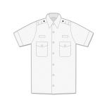 Uniform Shirt - Mens / Short Sleeve / Shoulder Loops