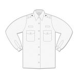 Uniform Shirt - Womens / Long Sleeve / Shoulder Loops