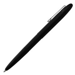 Bullet Fisher Space Pen + Clip - Black 