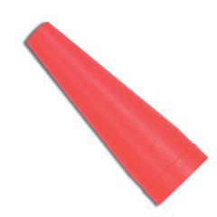 Red Traffic Safety Cone - D-Cell Torches
