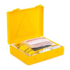 Body Fluid Spill Kit - Yellow Box - Single Application