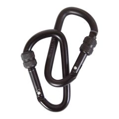 Locking Carabiner 8mm Double Pack
