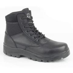 Grafters Sherman - 6" Half-Leather Police Boot