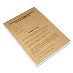 Security & Law Enforcement Pocket Notebook -100 Page