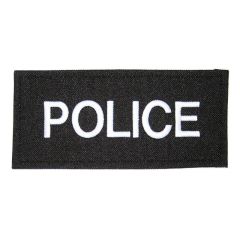Fabric Velcro Badge - POLICE