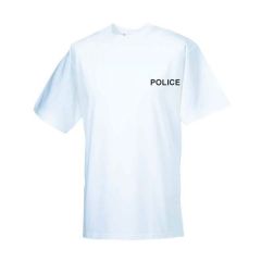 Police Branded T-Shirt - White
