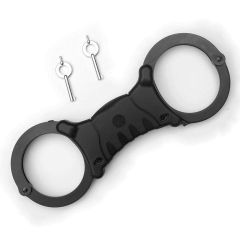 Double Sided Rigid Handcuffs - Black