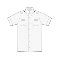 Uniform Shirt - Mens / Short Sleeve / Shoulder Loops